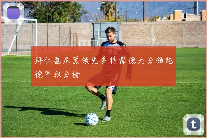 拜仁慕尼黑领先多特蒙德九分领跑德甲积分榜