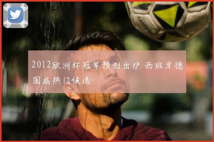 2012欧洲杯冠军预测出炉 西班牙德国成热门候选